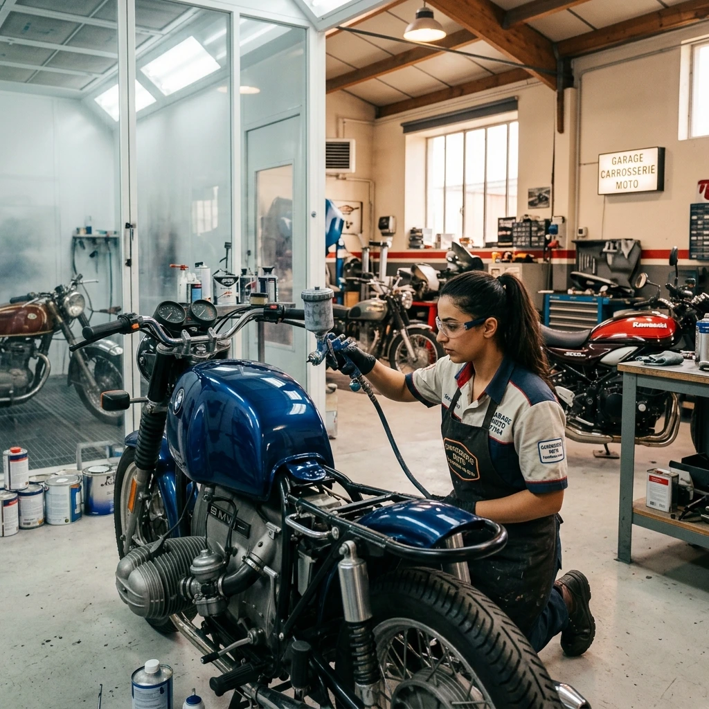 Garage Carrosserie Moto &middot; image &agrave; la une