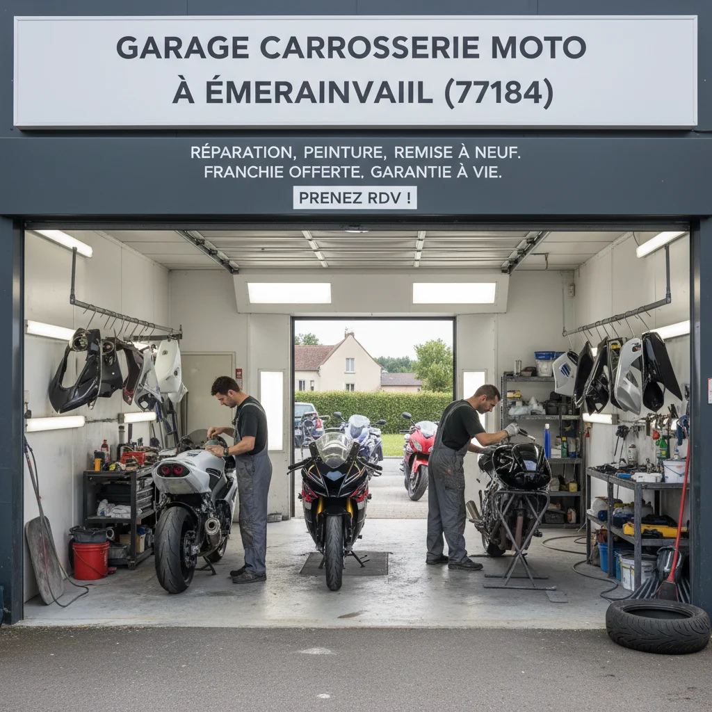 Garage Carrosserie Moto &middot; image &agrave; la une