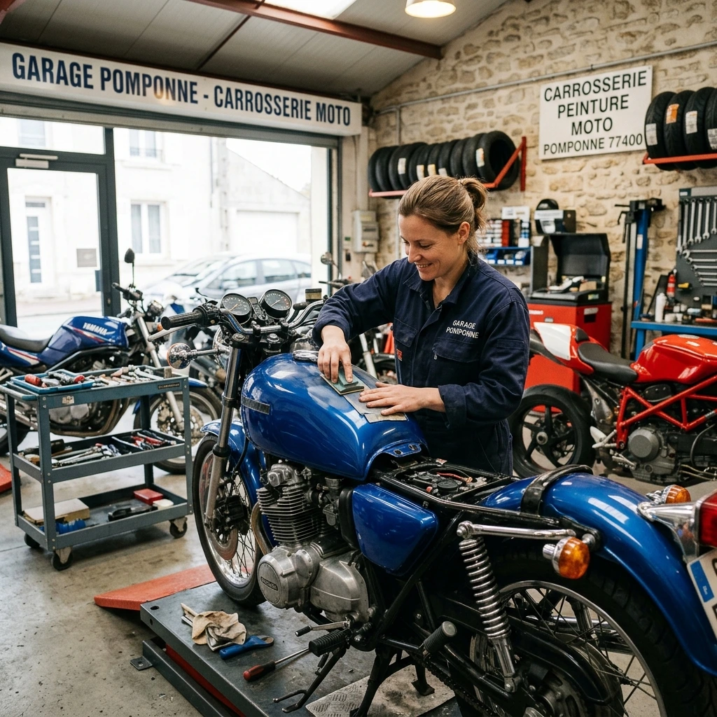 Garage Carrosserie Moto &middot; image &agrave; la une