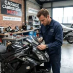Garage Carrosserie Moto &mdash; Garage Carrosserie Moto &agrave; Champs-sur-Marne (77420) &middot; image &agrave; la une