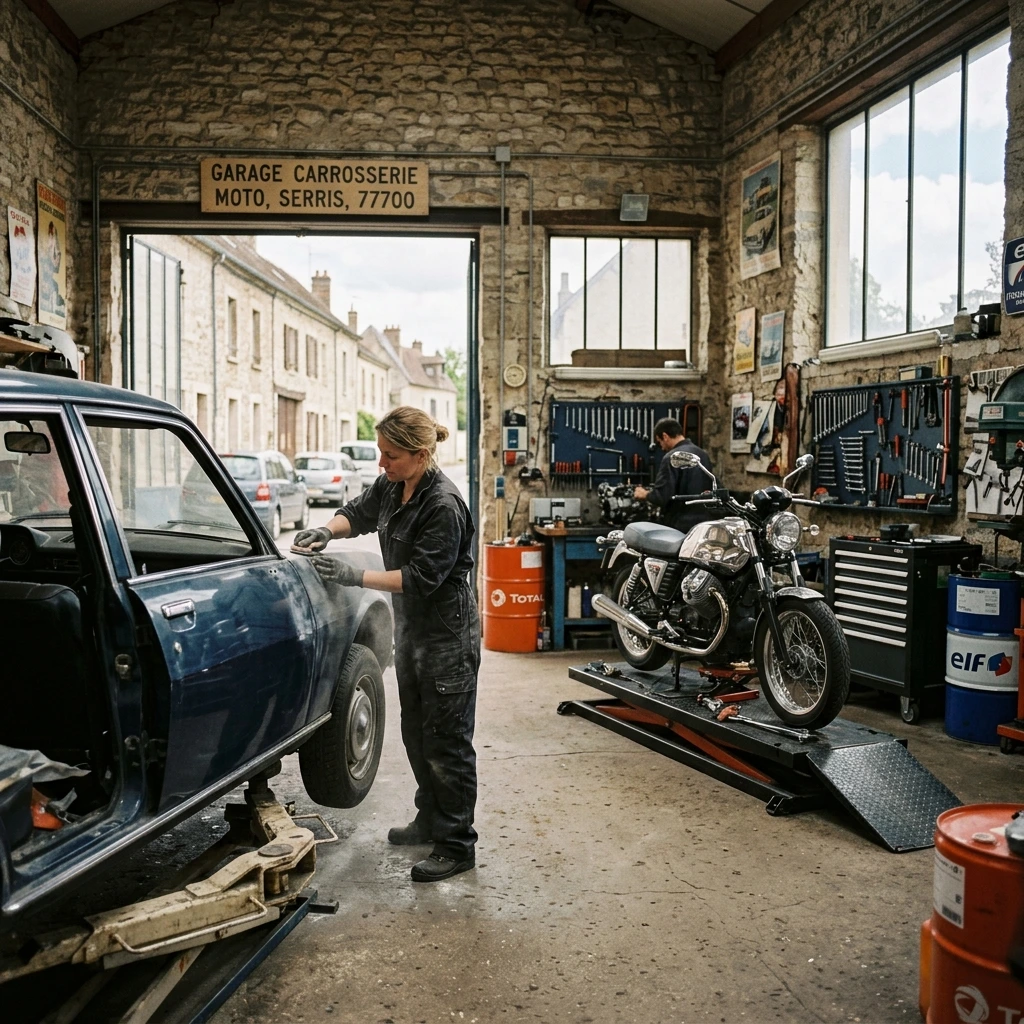 Garage Carrosserie Moto &middot; image &agrave; la une